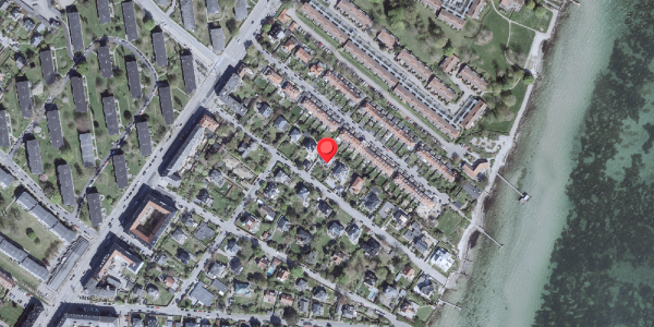Oversvømmelsesrisiko fra vandløb på Sigridsvej 11, 2900 Hellerup