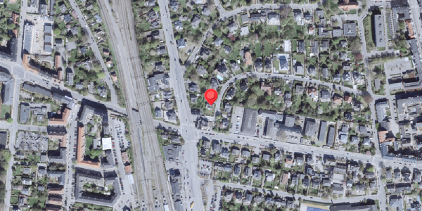 Oversvømmelsesrisiko fra vandløb på Sofievej 34, 2900 Hellerup