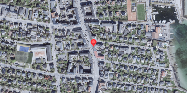 Oversvømmelsesrisiko fra vandløb på Strandvejen 86, 2900 Hellerup