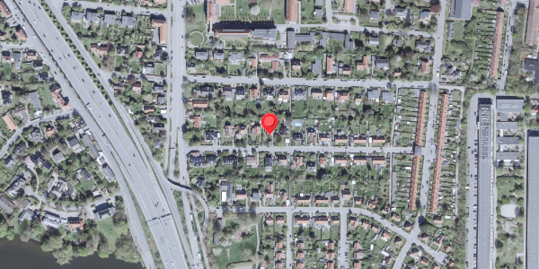 Oversvømmelsesrisiko fra vandløb på Sømarksvej 9, 2900 Hellerup