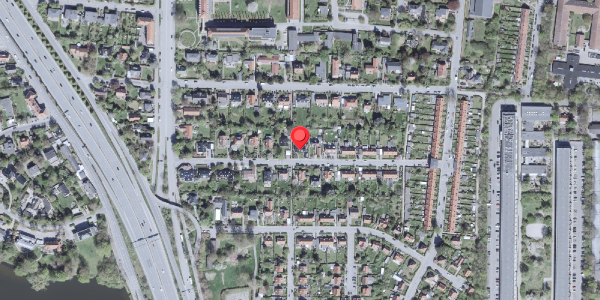 Oversvømmelsesrisiko fra vandløb på Sømarksvej 13, 2900 Hellerup