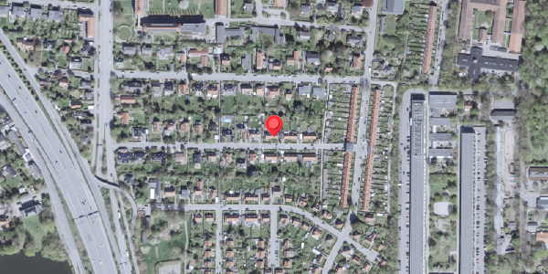 Oversvømmelsesrisiko fra vandløb på Sømarksvej 21, 2900 Hellerup