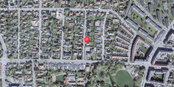 Oversvømmelsesrisiko fra vandløb på Valbirkvej 4, 2900 Hellerup