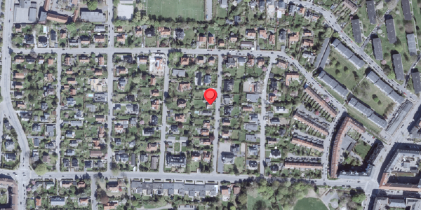 Oversvømmelsesrisiko fra vandløb på Valbirkvej 11, 2900 Hellerup