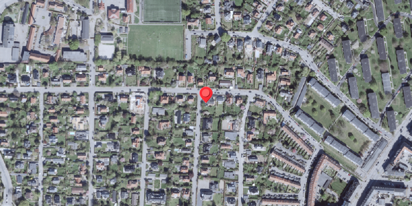 Oversvømmelsesrisiko fra vandløb på Valbirkvej 14, 2900 Hellerup