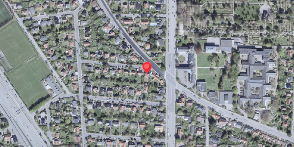 Oversvømmelsesrisiko fra vandløb på Vandrevej 3, 2900 Hellerup