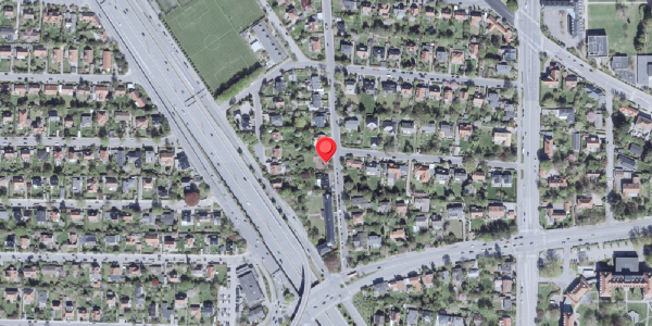 Oversvømmelsesrisiko fra vandløb på Vespervej 36, 2900 Hellerup