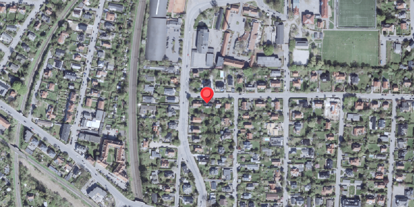 Oversvømmelsesrisiko fra vandløb på Vingårds Alle 4, 2900 Hellerup
