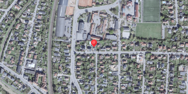 Oversvømmelsesrisiko fra vandløb på Vingårds Alle 9, . , 2900 Hellerup