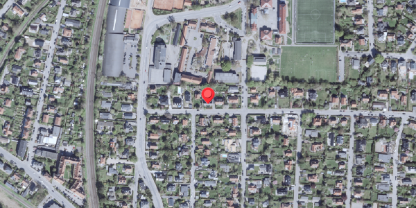Oversvømmelsesrisiko fra vandløb på Vingårds Alle 13, . , 2900 Hellerup