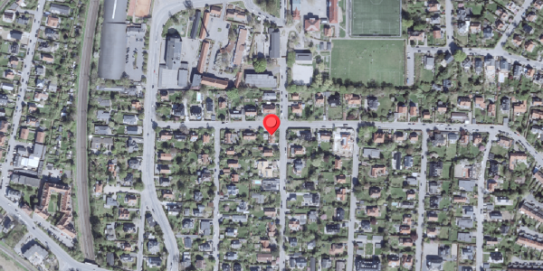 Oversvømmelsesrisiko fra vandløb på Almevej 17, 2900 Hellerup