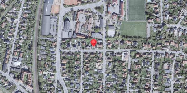 Oversvømmelsesrisiko fra vandløb på Vingårds Alle 15, . , 2900 Hellerup