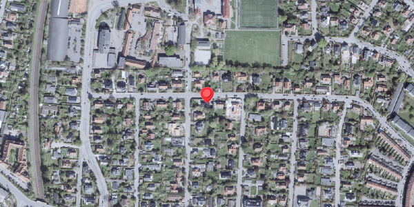 Oversvømmelsesrisiko fra vandløb på Vingårds Alle 16, . , 2900 Hellerup