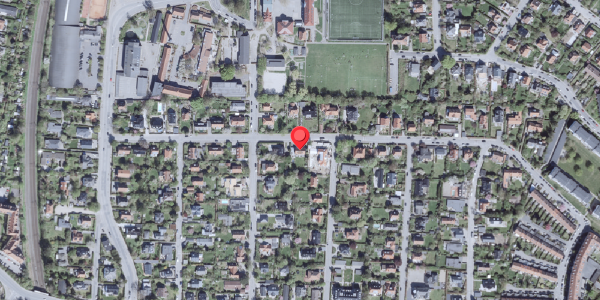 Oversvømmelsesrisiko fra vandløb på Vingårds Alle 18, . , 2900 Hellerup