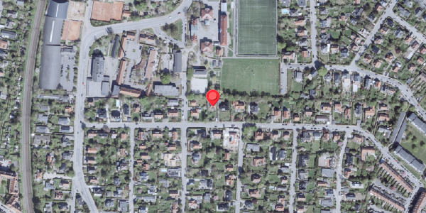 Oversvømmelsesrisiko fra vandløb på Vingårds Alle 19, . , 2900 Hellerup