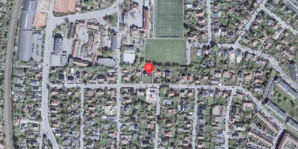 Oversvømmelsesrisiko fra vandløb på Vingårds Alle 21, 2900 Hellerup