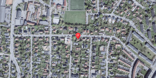 Oversvømmelsesrisiko fra vandløb på Vingårds Alle 24, . , 2900 Hellerup