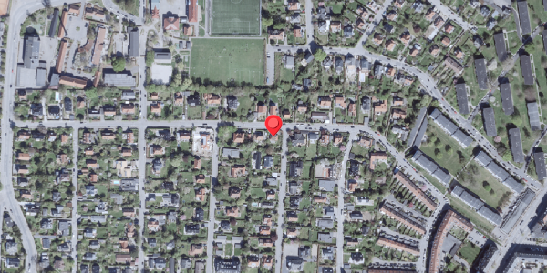 Oversvømmelsesrisiko fra vandløb på Vingårds Alle 28, . , 2900 Hellerup