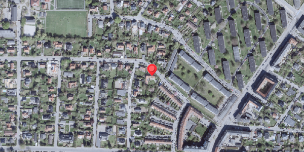 Oversvømmelsesrisiko fra vandløb på Vingårds Alle 40B, . , 2900 Hellerup