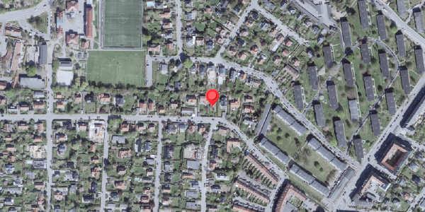 Oversvømmelsesrisiko fra vandløb på Vingårds Alle 41, . , 2900 Hellerup