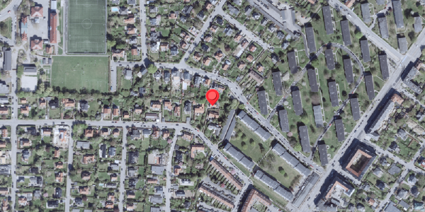 Oversvømmelsesrisiko fra vandløb på Vingårds Alle 47, . , 2900 Hellerup