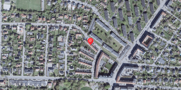 Oversvømmelsesrisiko fra vandløb på Vingårds Alle 56, . , 2900 Hellerup