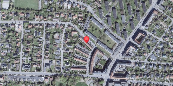 Oversvømmelsesrisiko fra vandløb på Vingårds Alle 58, . , 2900 Hellerup