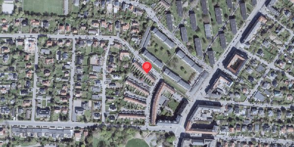 Oversvømmelsesrisiko fra vandløb på Vingårds Alle 60, . , 2900 Hellerup