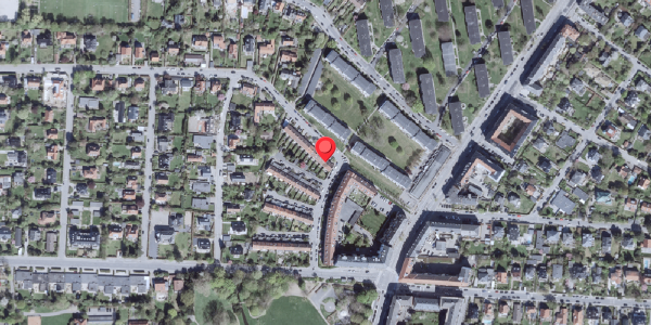 Oversvømmelsesrisiko fra vandløb på Vingårds Alle 66, . , 2900 Hellerup