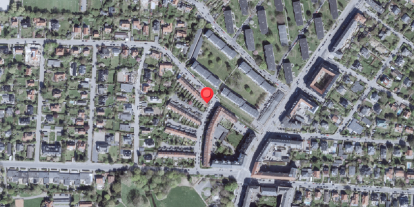 Oversvømmelsesrisiko fra vandløb på Vingårds Alle 68, . , 2900 Hellerup