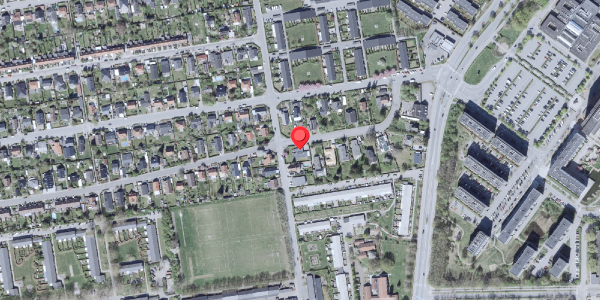 Oversvømmelsesrisiko fra vandløb på Aprilvej 21, 2860 Søborg