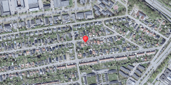 Oversvømmelsesrisiko fra vandløb på Augustvej 21, 2860 Søborg