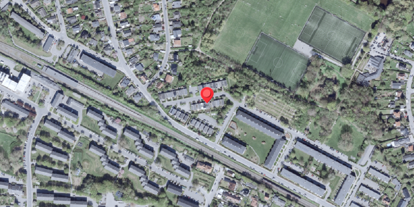 Oversvømmelsesrisiko fra vandløb på Ericastien 7, . , 2820 Gentofte