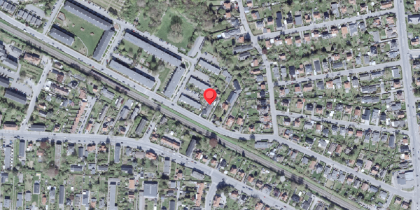 Oversvømmelsesrisiko fra vandløb på Ericavej 46A, 2820 Gentofte