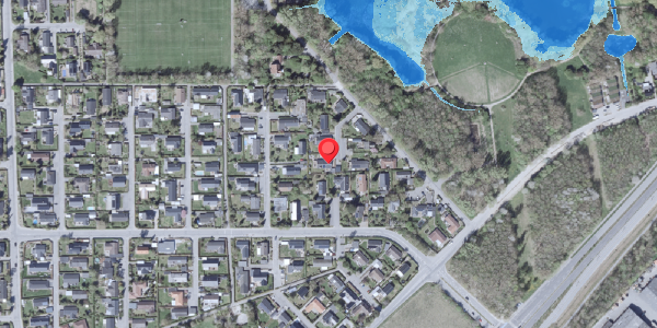 Oversvømmelsesrisiko fra vandløb på Mosetoften 23, . , 2600 Glostrup