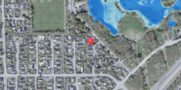 Oversvømmelsesrisiko fra vandløb på Mosetoften 27, . , 2600 Glostrup