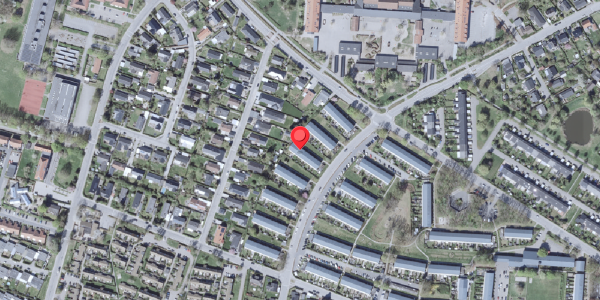 Oversvømmelsesrisiko fra vandløb på Borgerdiget 81A, 2730 Herlev