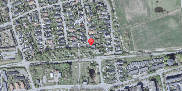 Oversvømmelsesrisiko fra vandløb på Byskovvej 18, 2730 Herlev