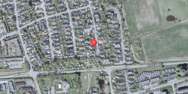 Oversvømmelsesrisiko fra vandløb på Byskovvej 21, 2730 Herlev