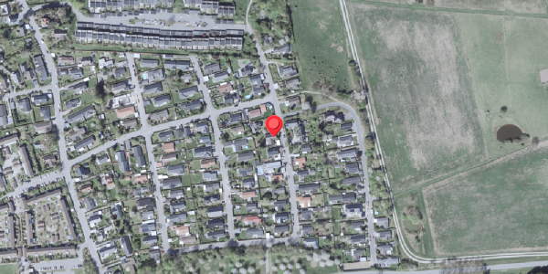 Oversvømmelsesrisiko fra vandløb på Byskovvej 33, 2730 Herlev