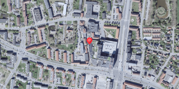 Oversvømmelsesrisiko fra vandløb på Herlev Torv 16, 2730 Herlev