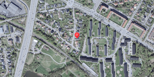 Oversvømmelsesrisiko fra vandløb på Menuetvej 13, 2730 Herlev