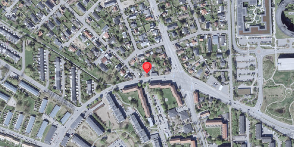 Oversvømmelsesrisiko fra vandløb på Vindebyvej 55D, 2730 Herlev