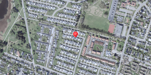 Oversvømmelsesrisiko fra vandløb på Vingetoften 198, 2730 Herlev