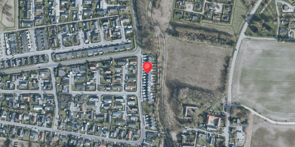 Oversvømmelsesrisiko fra vandløb på Fagerbo 13, 2640 Hedehusene