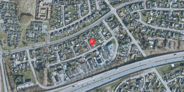 Oversvømmelsesrisiko fra vandløb på Ribesvej 2, 2640 Hedehusene