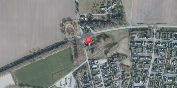 Oversvømmelsesrisiko fra vandløb på Soderupvej 10, 2640 Hedehusene
