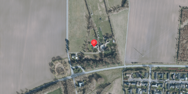 Oversvømmelsesrisiko fra vandløb på Soderupvej 14, 2640 Hedehusene