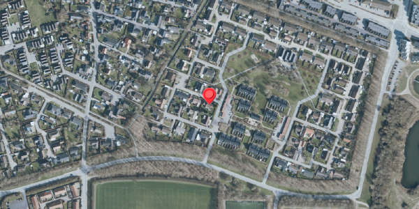 Oversvømmelsesrisiko fra vandløb på Stenmøllen 21, 2640 Hedehusene
