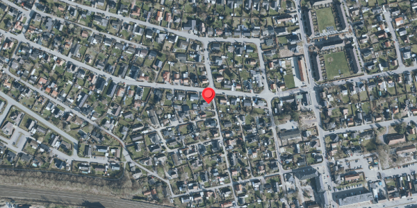 Oversvømmelsesrisiko fra vandløb på Thorstensvej 21, 2640 Hedehusene
